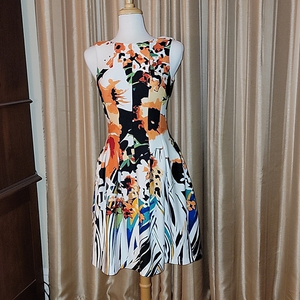 Floral Sleeveless Dress by Gabby Skye
